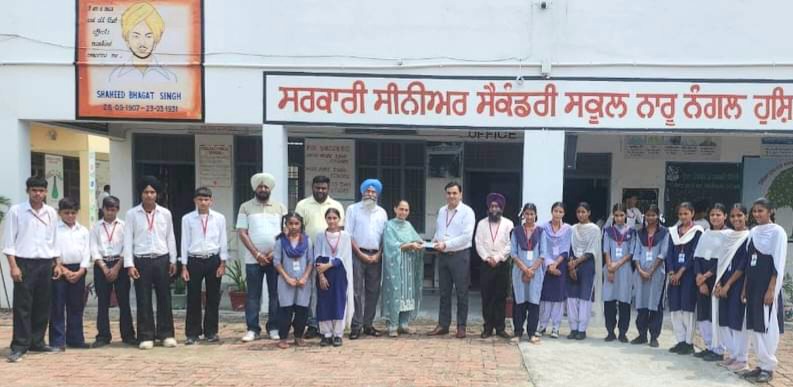 Hakumatpuri Welfare Society made a big contribution for Naru Nangal School